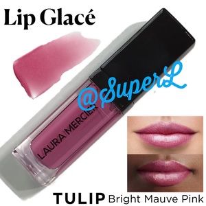 2/$25 Laura Mercier Lip Glace Lipgloss Tulip Pink